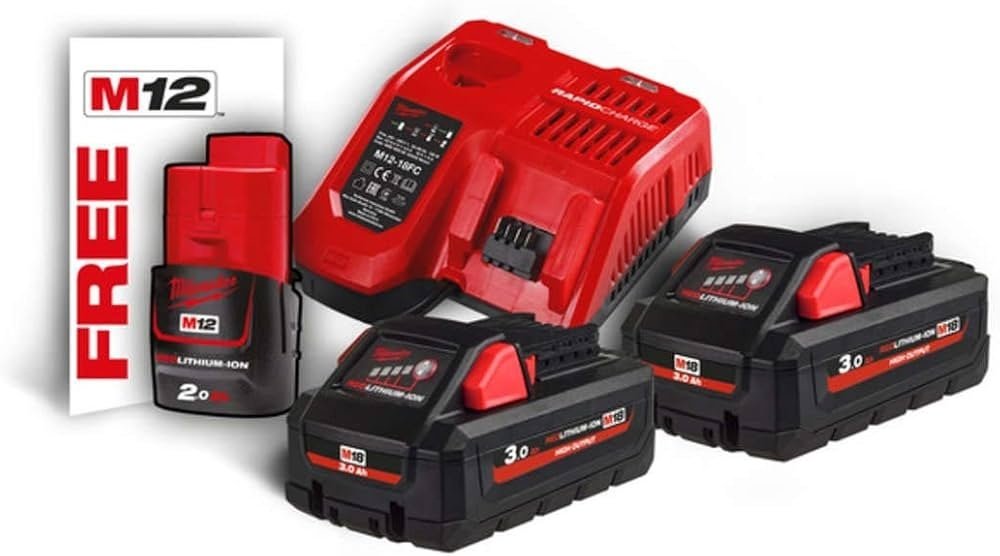 Аккумулятор Milwaukee M18 HNRG-302 4933471071 Li-Ion 3 Ач Ah 2 шт - ForteMarket Аккумулятор Milwaukee M18 HNRG-302 4933471071 Li-Ion 3 Ач Ah 2 шт купить,0