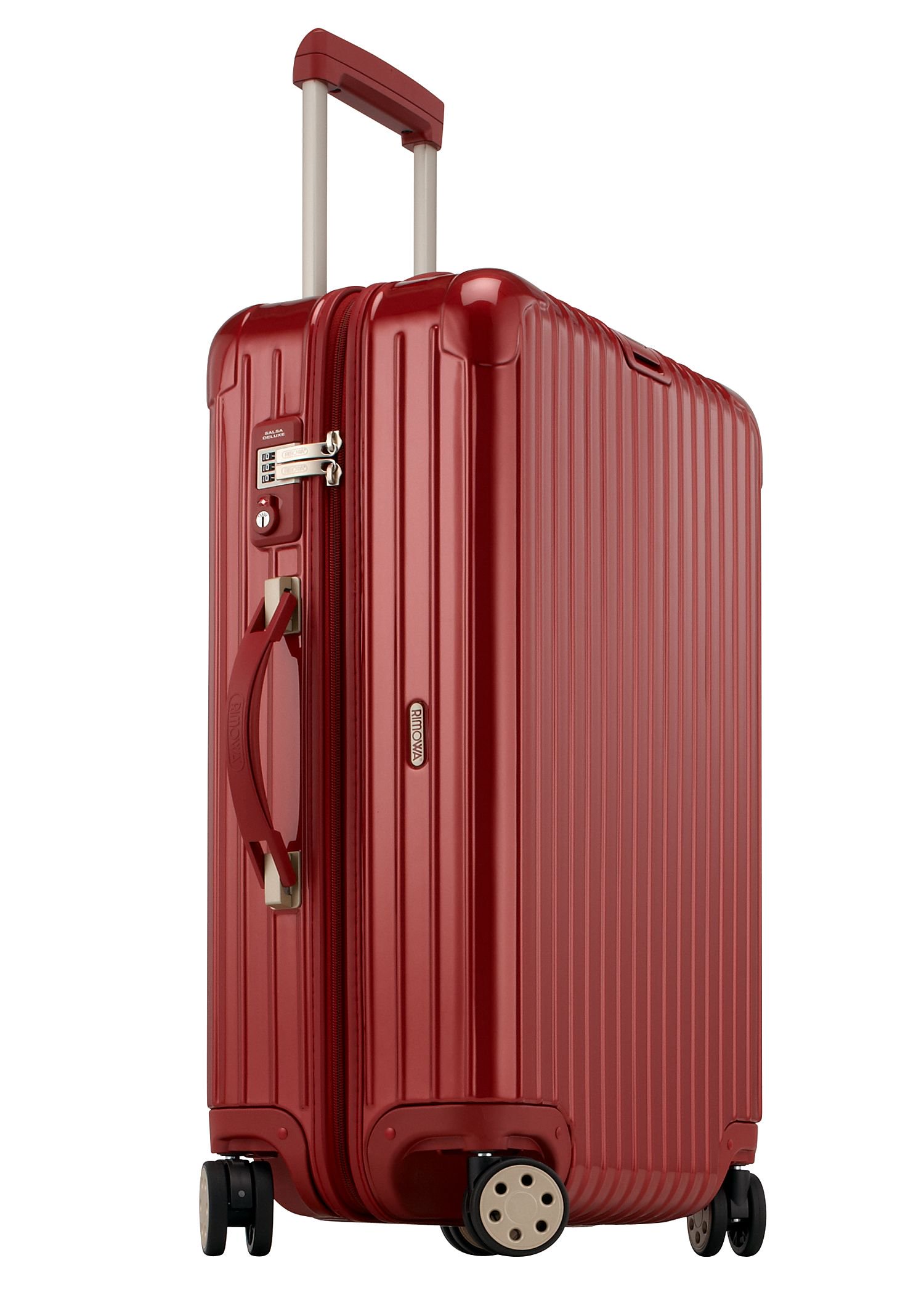 Чемодан Rimowa Salsa Deluxe Multiwheel 8306353401 бордовый купить,NaN
