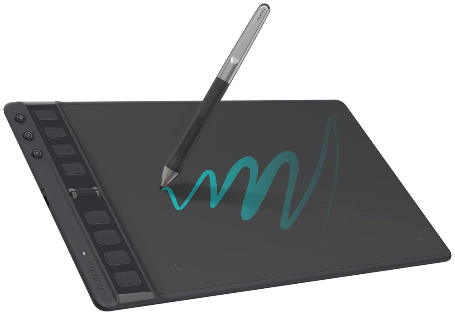 Графический планшет HUION Inspiroy 2 M черный