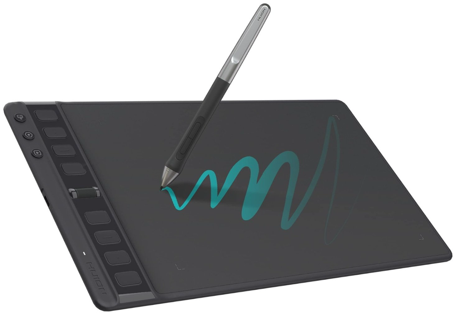 Графический планшет HUION Inspiroy 2 M черный купить,34000
