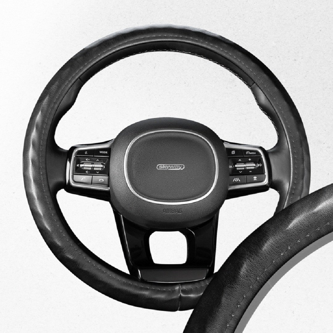 Skyway оплетка на руль S01102494 M черный купить,0