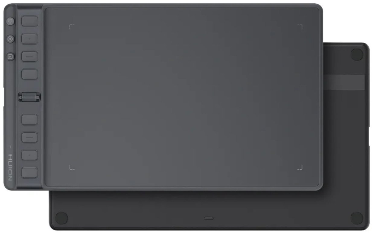 Графический планшет HUION Inspiroy 2 M черный купить,34000