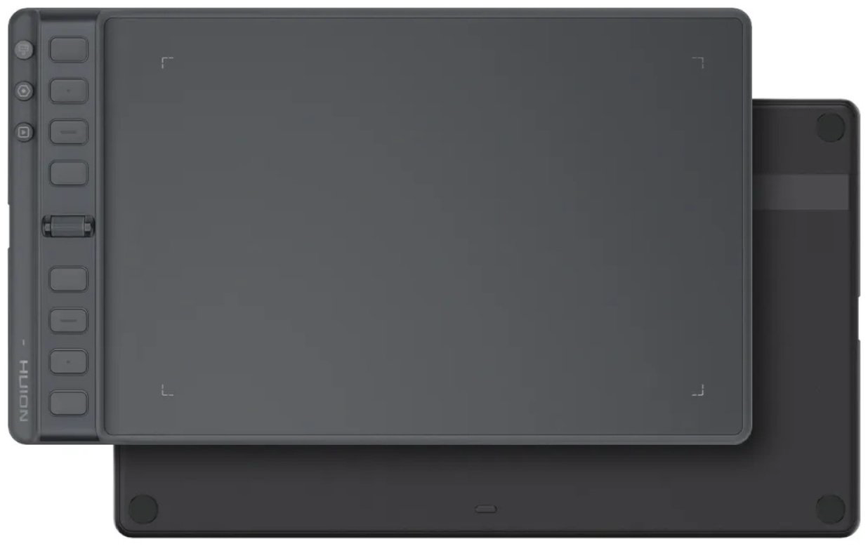 Графический планшет HUION Inspiroy 2 M черный купить,34000