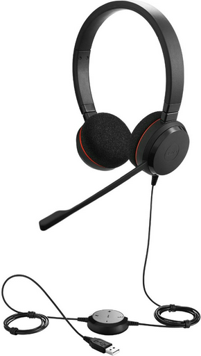 Гарнитура Jabra Evolve 20 MS Stereo Black