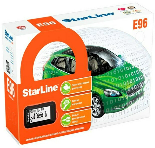 Автосигнализация StarLine E96 V2 BT 2CAN-4LIN с обратной связью