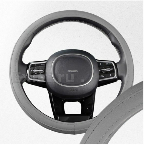 Skyway оплетка на руль s01102480 M серый