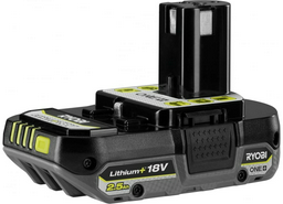 Аккумулятор RYOBI RB1825C 5133005516 Li-Ion 2.5 Ач 1 шт