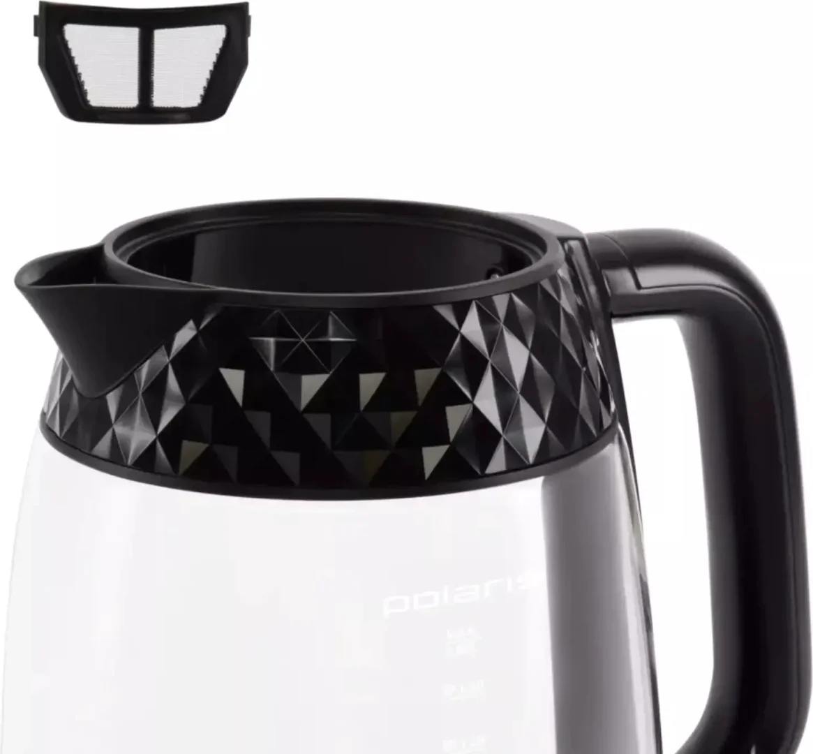 Электрочайник Polaris PWK 1809CGL Water Way Pro черный  