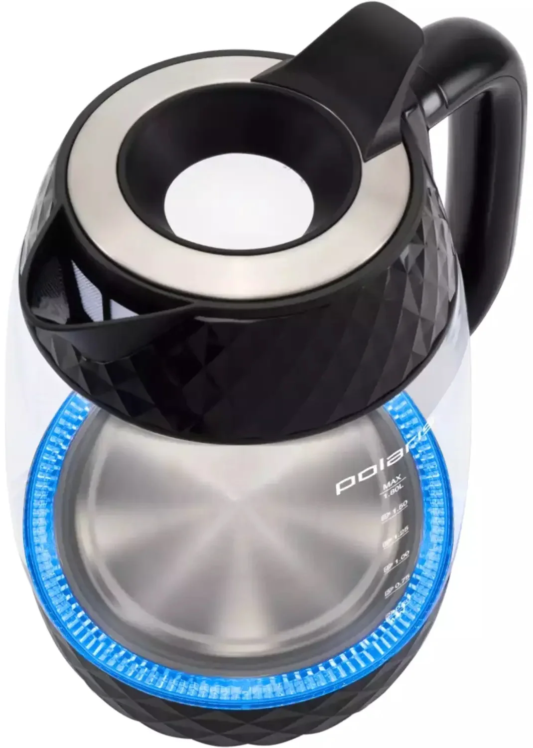 Электрочайник Polaris PWK 1809CGL Water Way Pro черный   купить,29990