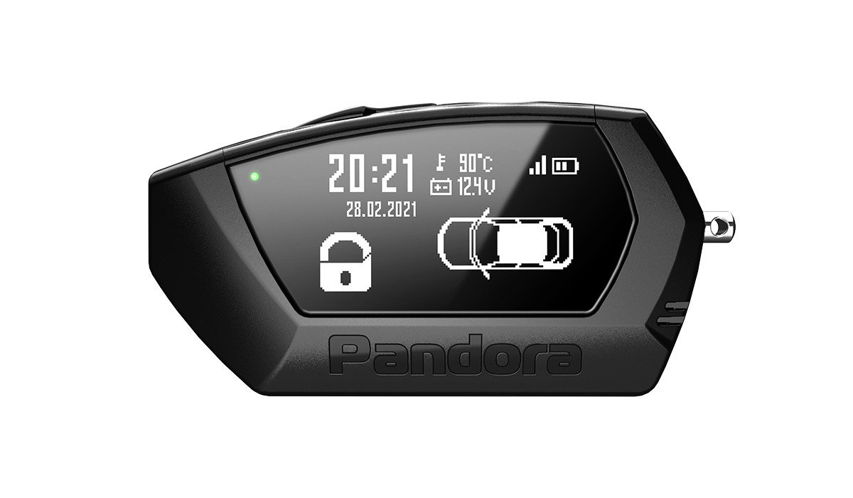 Автосигнализация Pandora DX 6X Lora черная  купить,NaN
