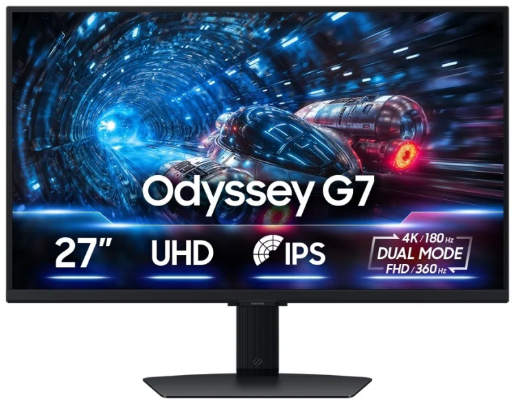 Монитор 27'' Samsung Odyssey G7 LS27FG706EIXCI UHD IPS 1ms 360Hz черный - ForteMarket Монитор 27'' Samsung Odyssey G7 LS27FG706EIXCI UHD IPS 1ms 360Hz черный купить,299990