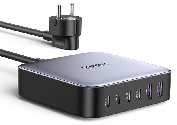 Зарядное устройство Ugreen CD271 40914 серый купить,0