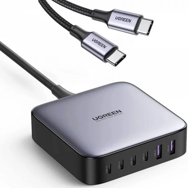 Зарядное устройство Ugreen CD271 40914 серый купить,0