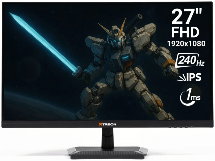 Монитор 27'' Xtreon XT2758VH-V2 27 FHD IPS 1ms 240Hz черный