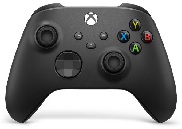 Игровой контроллер Microsoft Xbox QAT-00006 Black