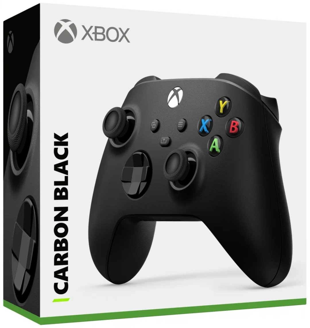 Игровой контроллер Microsoft Xbox QAT-00006 Black купить,NaN