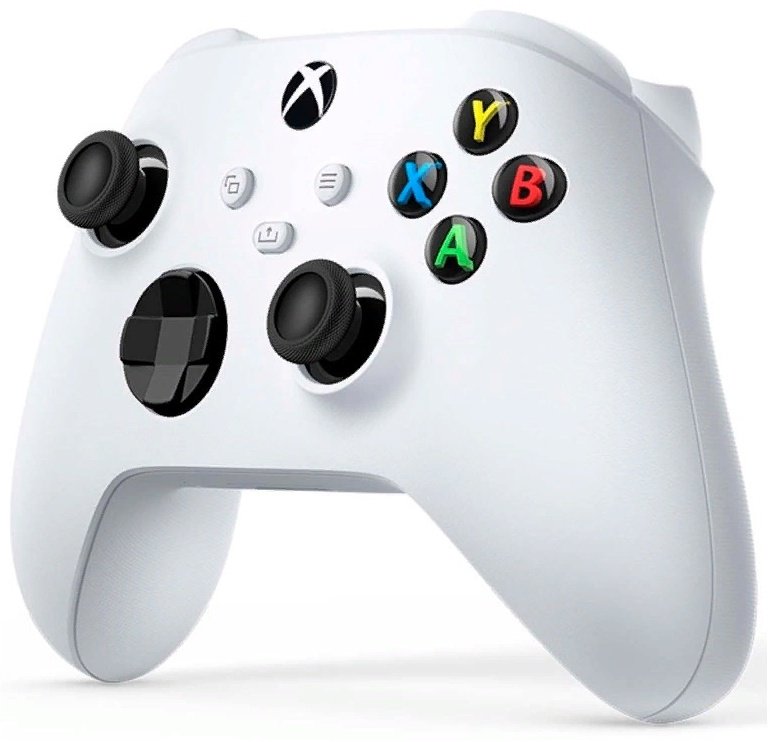 Игровой контроллер Microsoft Xbox QAS-00002 белый - ForteMarket Игровой контроллер Microsoft Xbox QAS-00002 белый купить,0