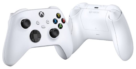 Игровой контроллер Microsoft Xbox QAS-00002 белый - ForteMarket Игровой контроллер Microsoft Xbox QAS-00002 белый купить,0