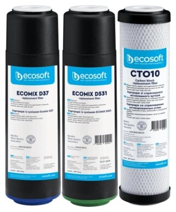 ECOSOFT набор картриджей на систему под мойку CRV3ECO 3 шт - ForteMarket ECOSOFT набор картриджей на систему под мойку CRV3ECO 3 шт купить,0