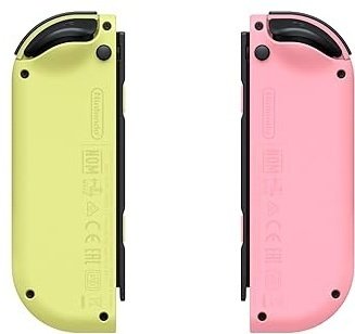 Игровой контроллер Nintendo Switch Joy-Con розовый-желтый - ForteMarket Игровой контроллер Nintendo Switch Joy-Con розовый-желтый купить,0