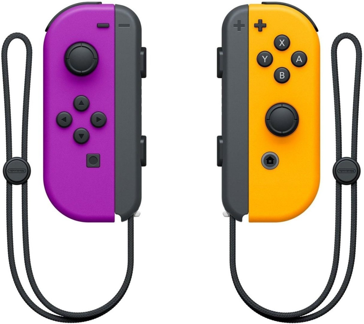 Игровой контроллер Nintendo Switch Joy-Con фиолетовый-оранжевый купить,45588