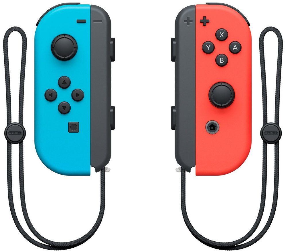 Игровой контроллер Nintendo Switch Joy-Con красный-синий купить,76487