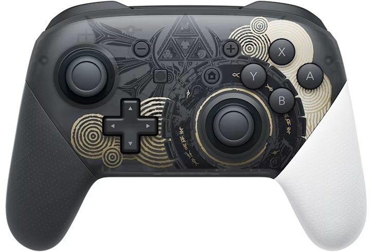 Игровой контроллер Nintendo Switch Pro Controller - Legend of Zelda: Tears of the Kingdom Edition черный купить,NaN