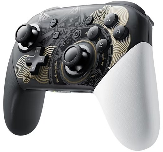Игровой контроллер Nintendo Switch Pro Controller - Legend of Zelda: Tears of the Kingdom Edition черный - ForteMarket Игровой контроллер Nintendo Switch Pro Controller - Legend of Zelda: Tears of the Kingdom Edition черный купить,0