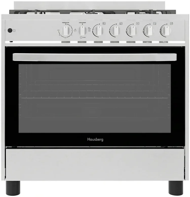 Плита комбинированная Hausberg EC-9004LX KZ серебристая