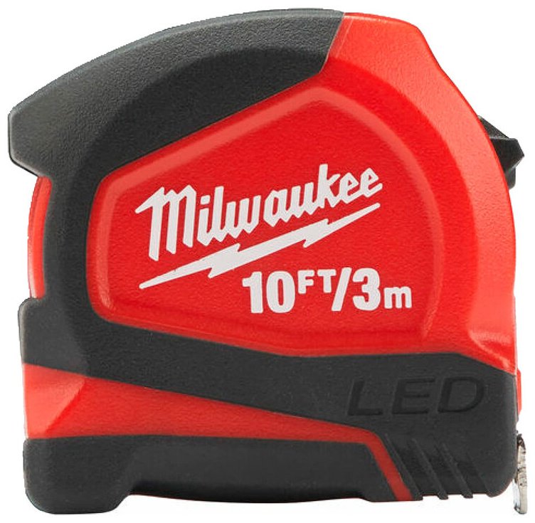 Milwaukee рулетка бытовая 48226602, 3 м х 12 мм купить,NaN