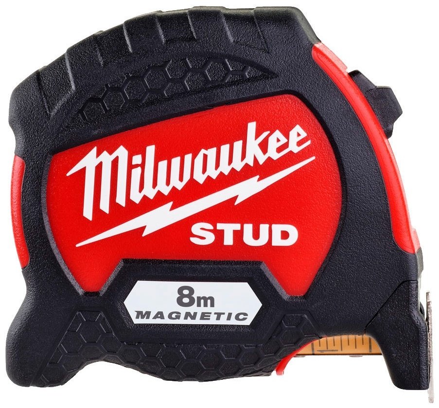 Milwaukee рулетка строительная 4932471627, 8 м х 33 мм купить,NaN