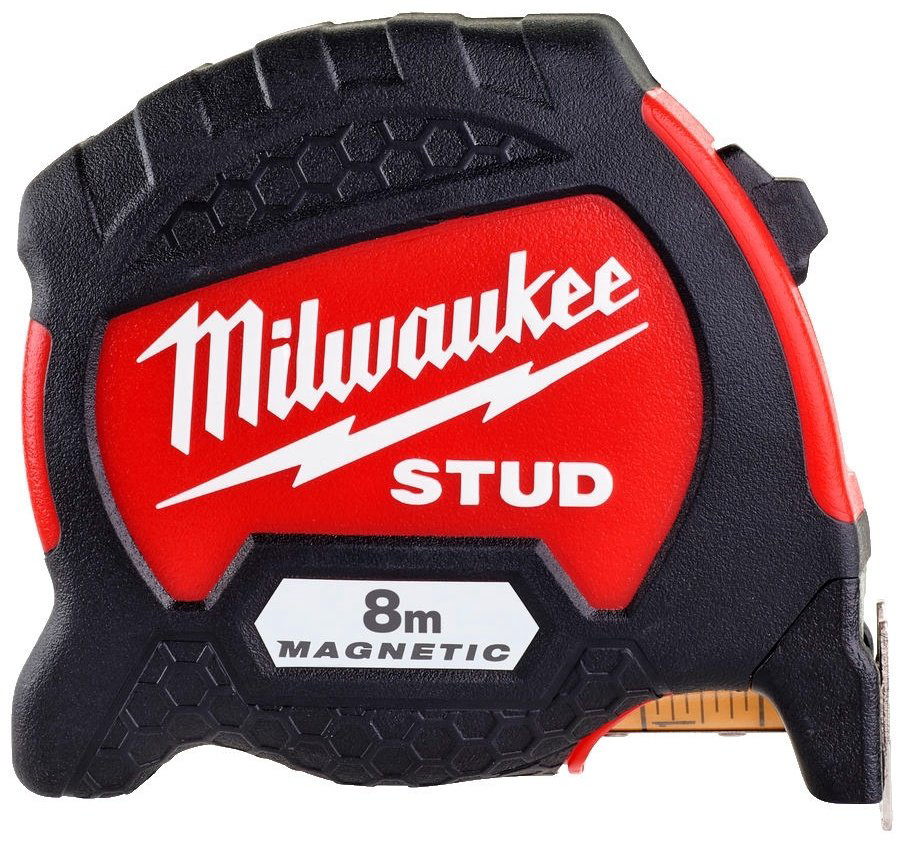 Milwaukee рулетка строительная 4932471627, 8 м х 33 мм купить,NaN