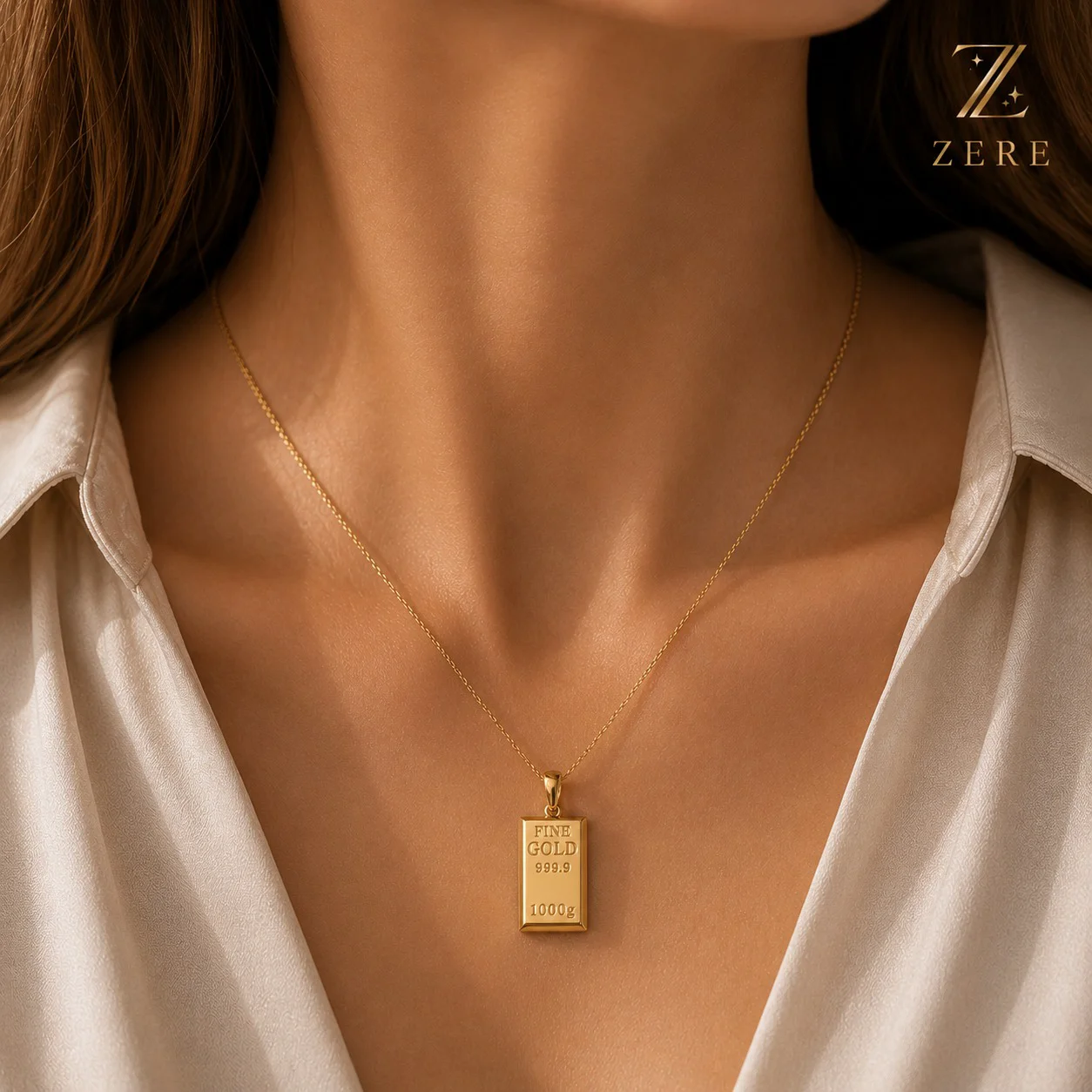 Кулон Zere ZR190508 золото 1.1гр купить,85500
