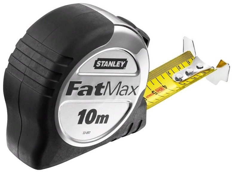 STANLEY рулетка строительная 0-33-897, 10 м х 32 мм купить,NaN