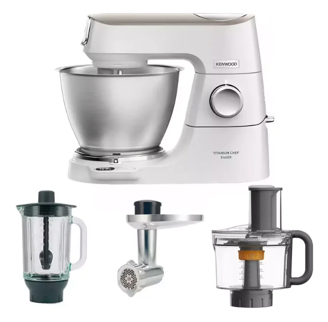 Кухонный комбайн Kenwood KVC 65.001 WH серый