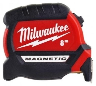 Milwaukee рулетка бытовая Premium GEN III 4932464600, 8 м х 27 мм купить,NaN