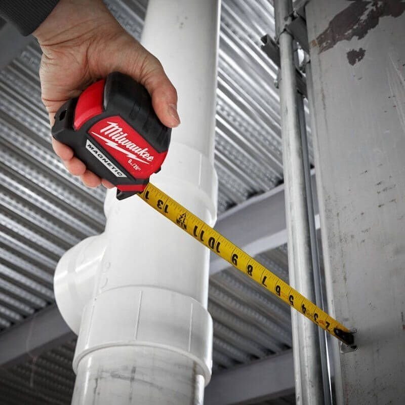 Milwaukee рулетка бытовая Premium GEN III 4932464600, 8 м х 27 мм купить,NaN