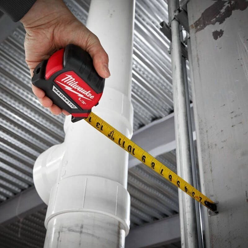 Milwaukee рулетка бытовая Premium GEN III 4932464600, 8 м х 27 мм купить,NaN