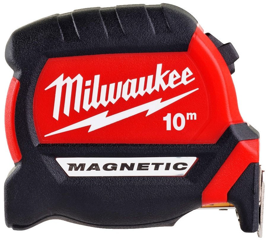 Milwaukee рулетка бытовая Magnetic Tape Premium 4932464601, 10 м х 27 мм купить,NaN