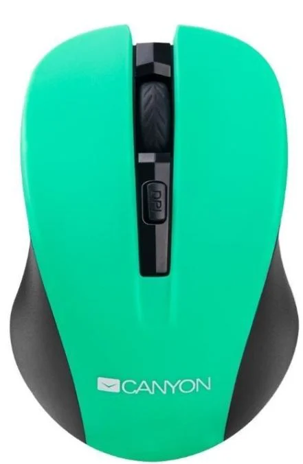 Мышь Canyon CNE-CMSW1GR зеленый