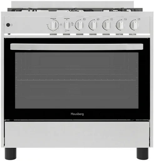 Плита комбинированная Hausberg EC-9004LX KZ серебристая