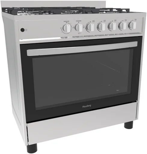 Плита комбинированная Hausberg EC-9004LX KZ серебристая
