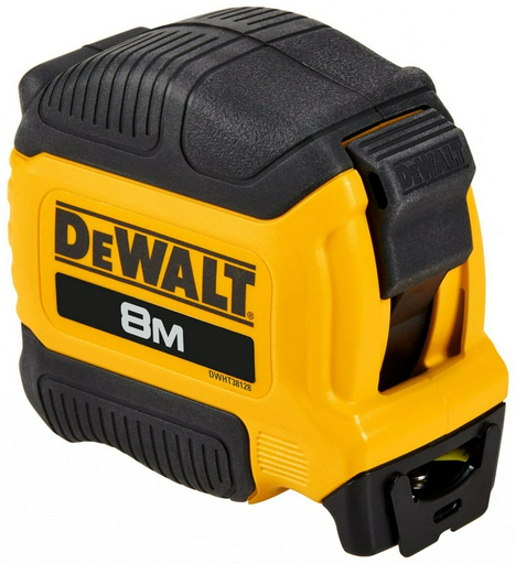 DeWALT рулетка строительная DWHT38128-0, 8 м х 28 мм