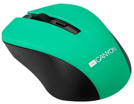 Мышь Canyon CNE-CMSW1GR зеленый