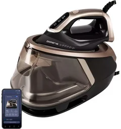 Парогенератор Polaris PSS 8010K X-Steam Pro WiFi IQ Home черно-золотистый