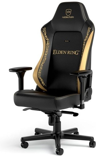 Игровое кресло Noblechairs HERO Elden Ring, черный, золотистый