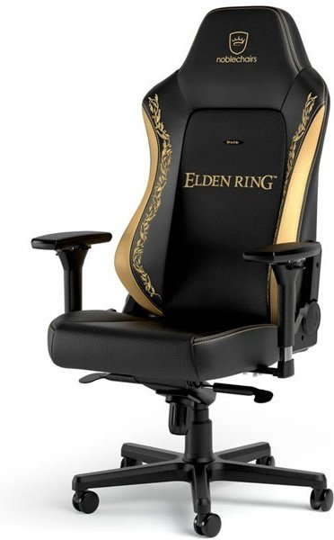 Игровое кресло Noblechairs HERO Elden Ring, черный, золотистый купить,NaN