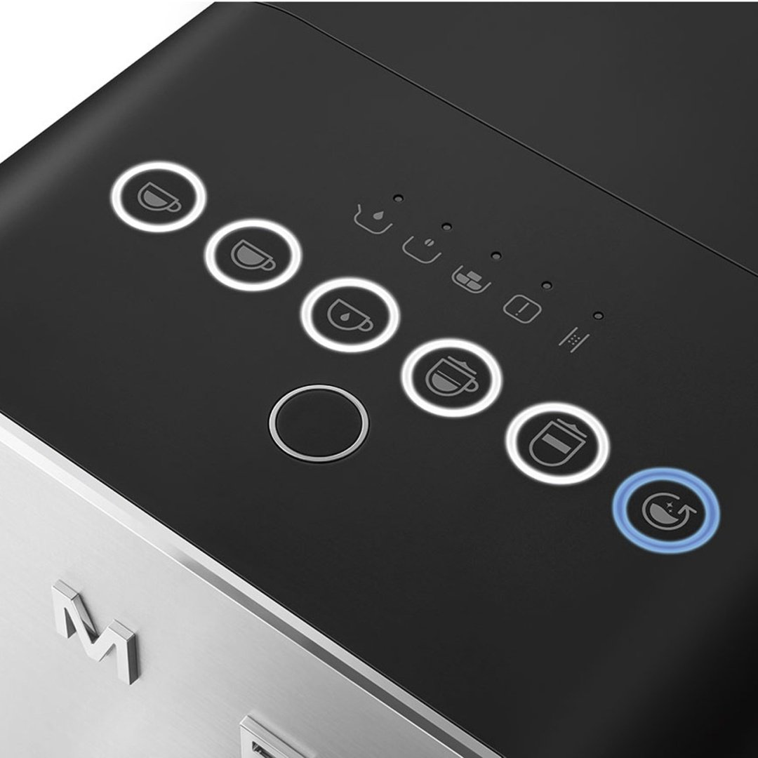 Кофемашина Smeg BCC13BLMEU черный, серебристый купить,0