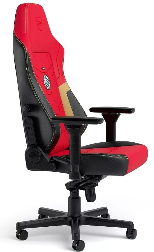 Игровое кресло Noblechairs HERO Iron Man Special Edition, черный, красный купить,0