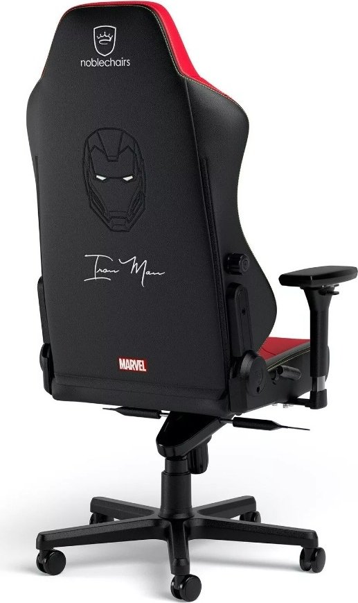 Игровое кресло Noblechairs HERO Iron Man Special Edition, черный, красный купить,0